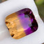 Natural Ametrine 20.38 Ct Loose Gemstone | Bolivia Ametrine | Loupe Clean Untreated Quartz | Bi-Color Gem for Fine Jewelry