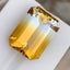Natural Bi Colour Citrine 21.85 Ct Loose Gemstone | Brazil Citrine | Loupe Clean | Untreated Quartz Crystal for Jewelry