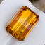 Natural Mandarin Citrine 11.46 Ct Pixel Cut Loose Gemstone | Eye Clean Brazil Citrine | Untreated Fine Jewelry Gem
