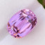 9.80 CTS Loupe Clean Kunzite Gemstone: Faceted Cushion Cut - Splendor Gems