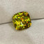 4.45 Carat Cushion Cut Sphene Gemstone: Madagascar Vivid Fire - Splendor Gems
