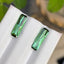 Scissor Cut Tourmaline | 3 CTS | 13.1 x 3.8 x 3.4 MM | Green Color Tourmaline For Earrings