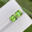 Natural Green Peridot Pair | Square Cut Gemstone, 2.30 CTS