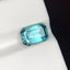 Natural Lagoon Tourmaline, Emerald Cut
