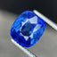 3.48 Ct Natural Ceylon Sapphire Rich Royal Blue color Excellent Cushion Cut