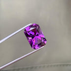 7.30ct Genuine Amethyst Gemstone – Natural Purple Color