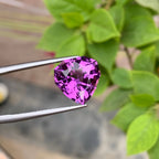 Natural Purple Amethyst 6.60 Ct Loose Gemstone | Loupe Clean Brazil Amethyst | Untreated Fine Jewelry Stone | Collector Gem