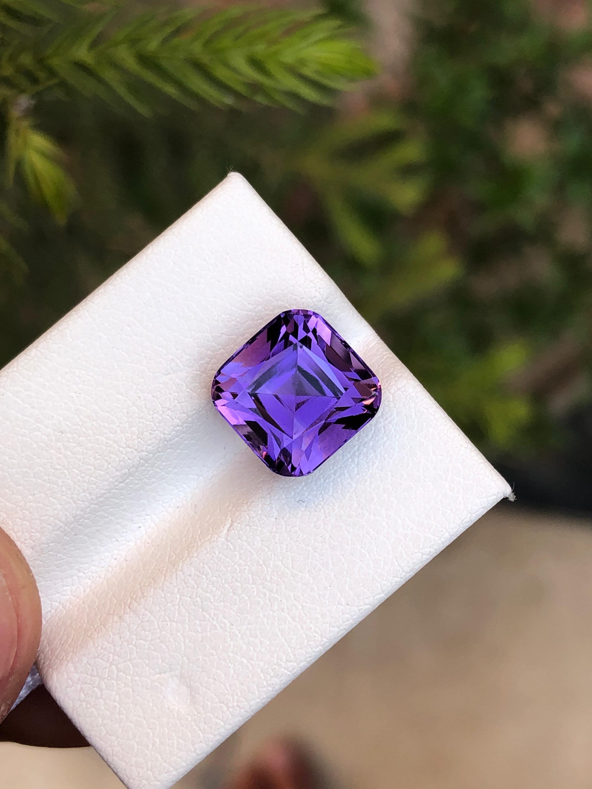 Amethyst Crystal – 5.05 Carat Purple Stone