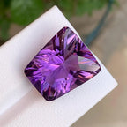 Amethyst Crystal with Loupe Clean Clarity – 22.45 Carats