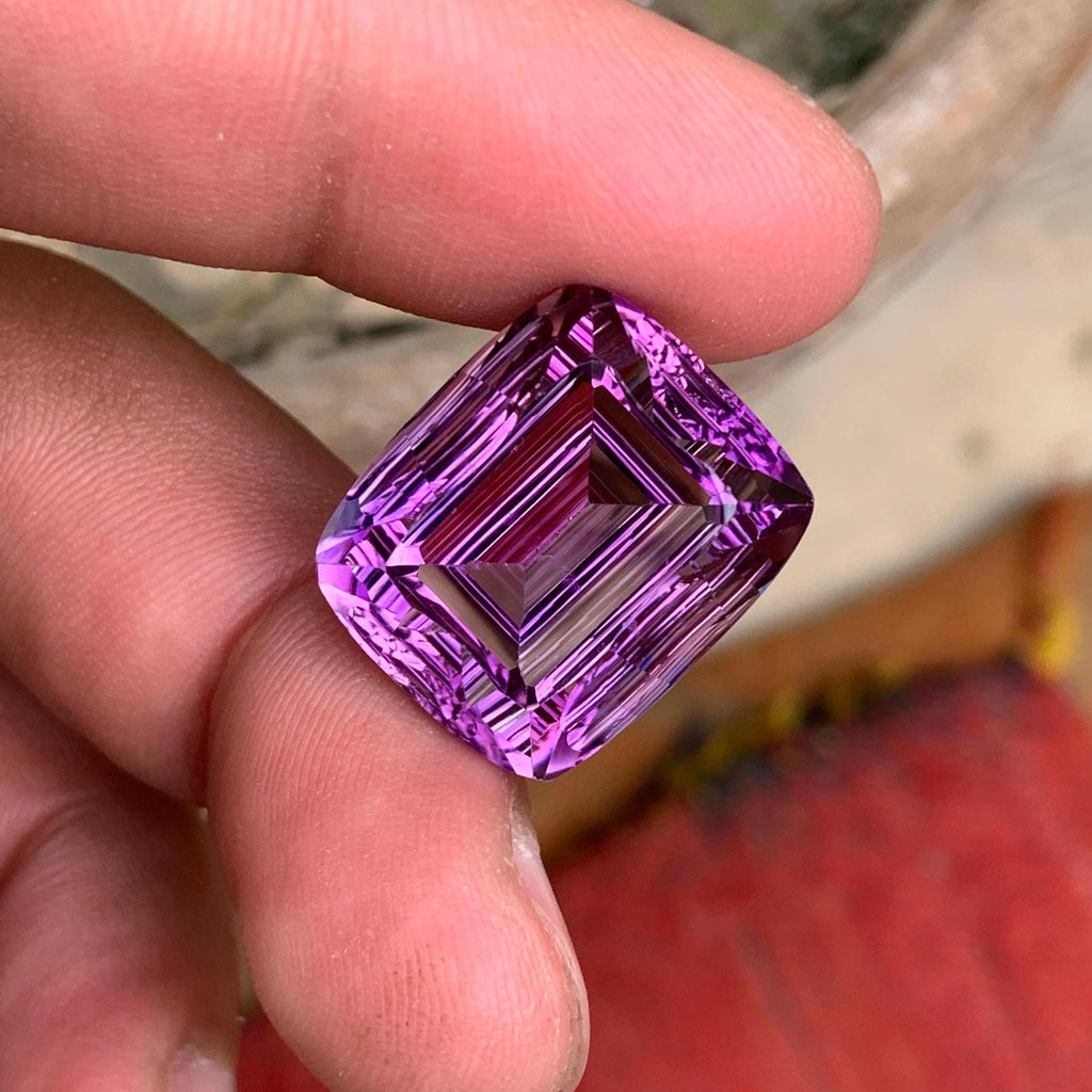 Brazilian Amethyst Stone – 31.70 Carat, Eye Clean Clarity