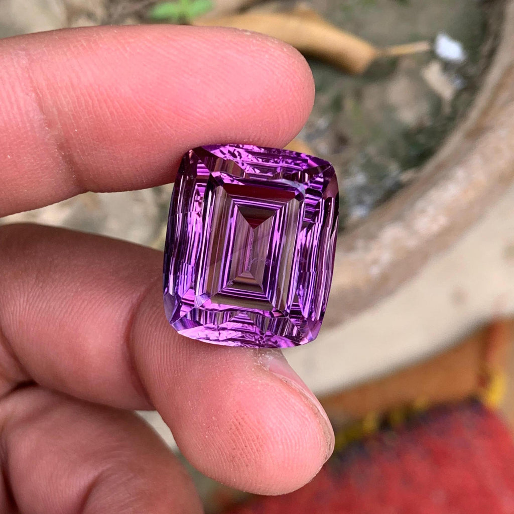 Buy Amethyst Gemstones for Sale – 31.70 Carat Purple Amethyst