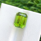 Elegant Natural Grass Green Peridot Gem 4.50 Carats - Splendor Gems