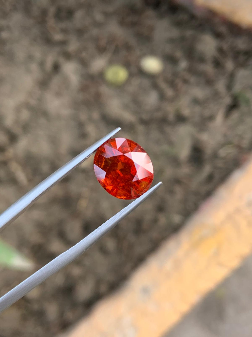 Natural Fanta Garnet – 7.30 Ct Vibrant Orange Gem | Madagascar Garnet | Untreated Fine Gemstone