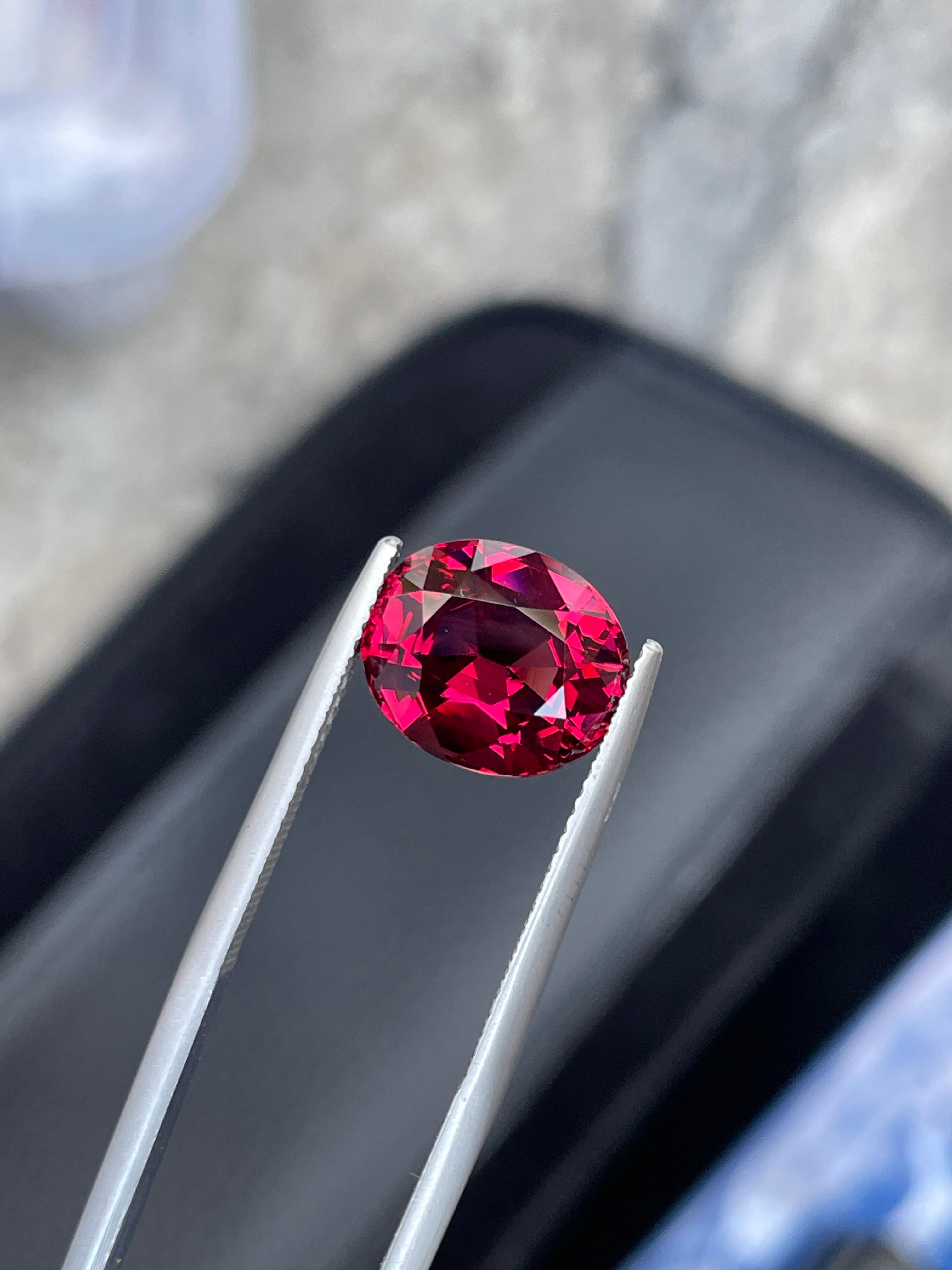 Beautiful Natural Umbalite Garnet Gemstone From Tanzania, 6.65 Carats, Loose Gemstone