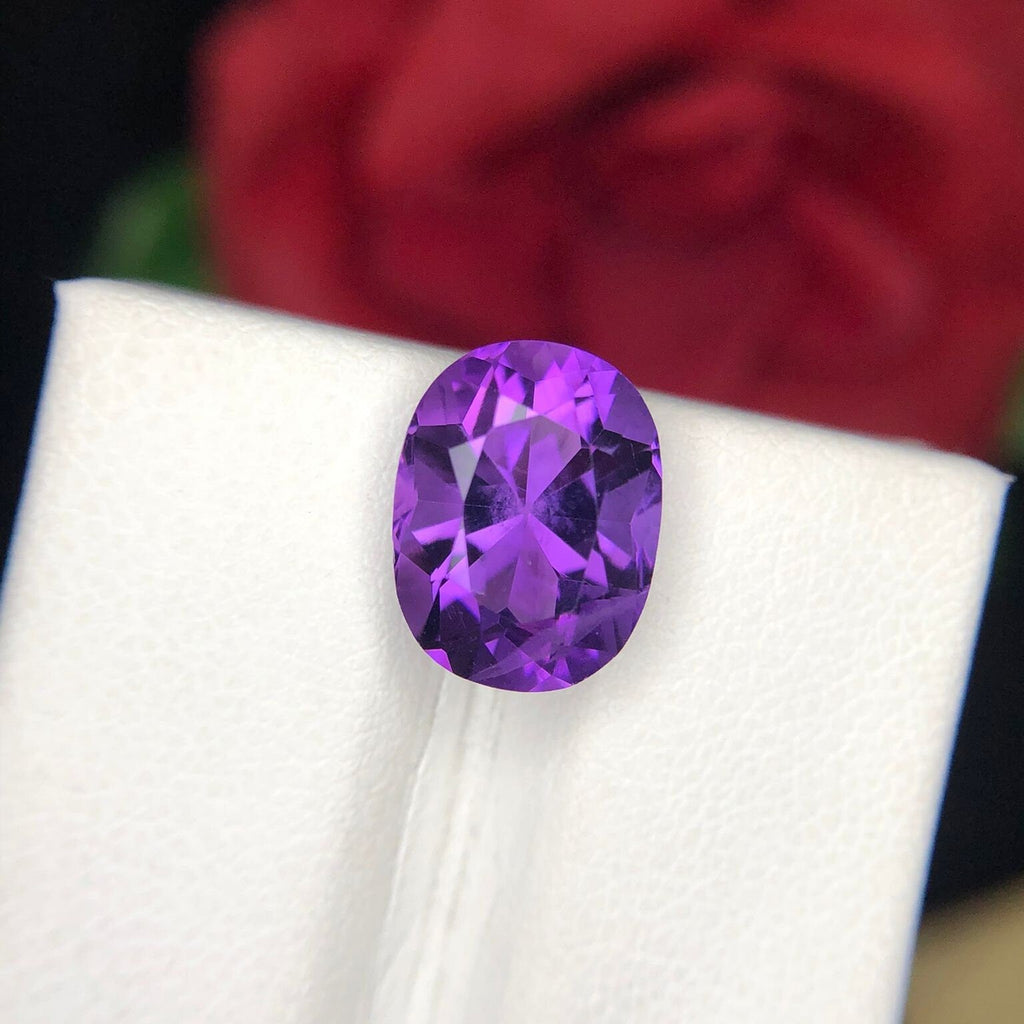 Genuine Purple Amethyst Gemstone – 4.95 Carats