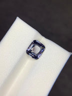 Grey Natural Beautiful Spinel Gemstone For Rings, 2.65 Carats, Cushion Shape, Loose Gemstone From Tanzania