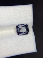 Grey Natural Beautiful Spinel Gemstone For Rings, 2.65 Carats, Cushion Shape, Loose Gemstone From Tanzania