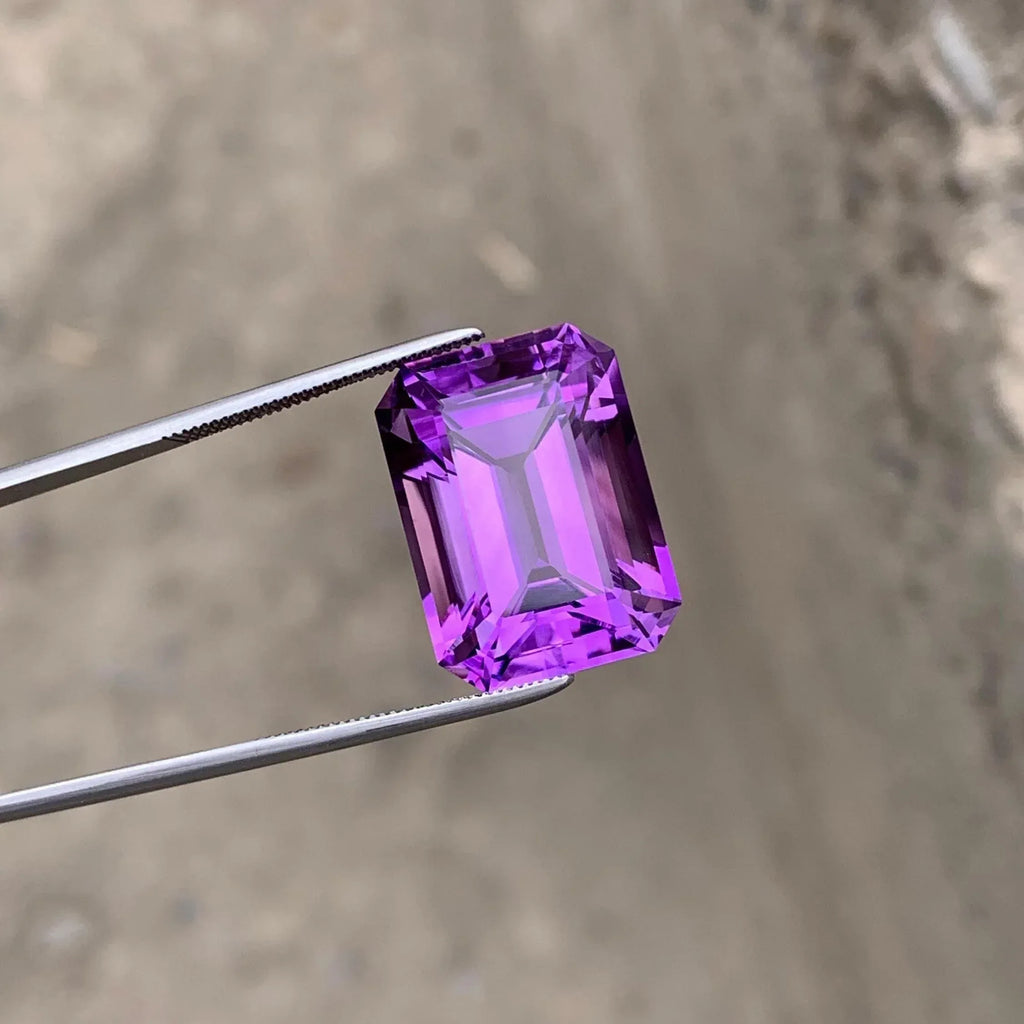 High-Quality Amethyst Stone – 19.70 Carat, Perfect for Custom Jewelry