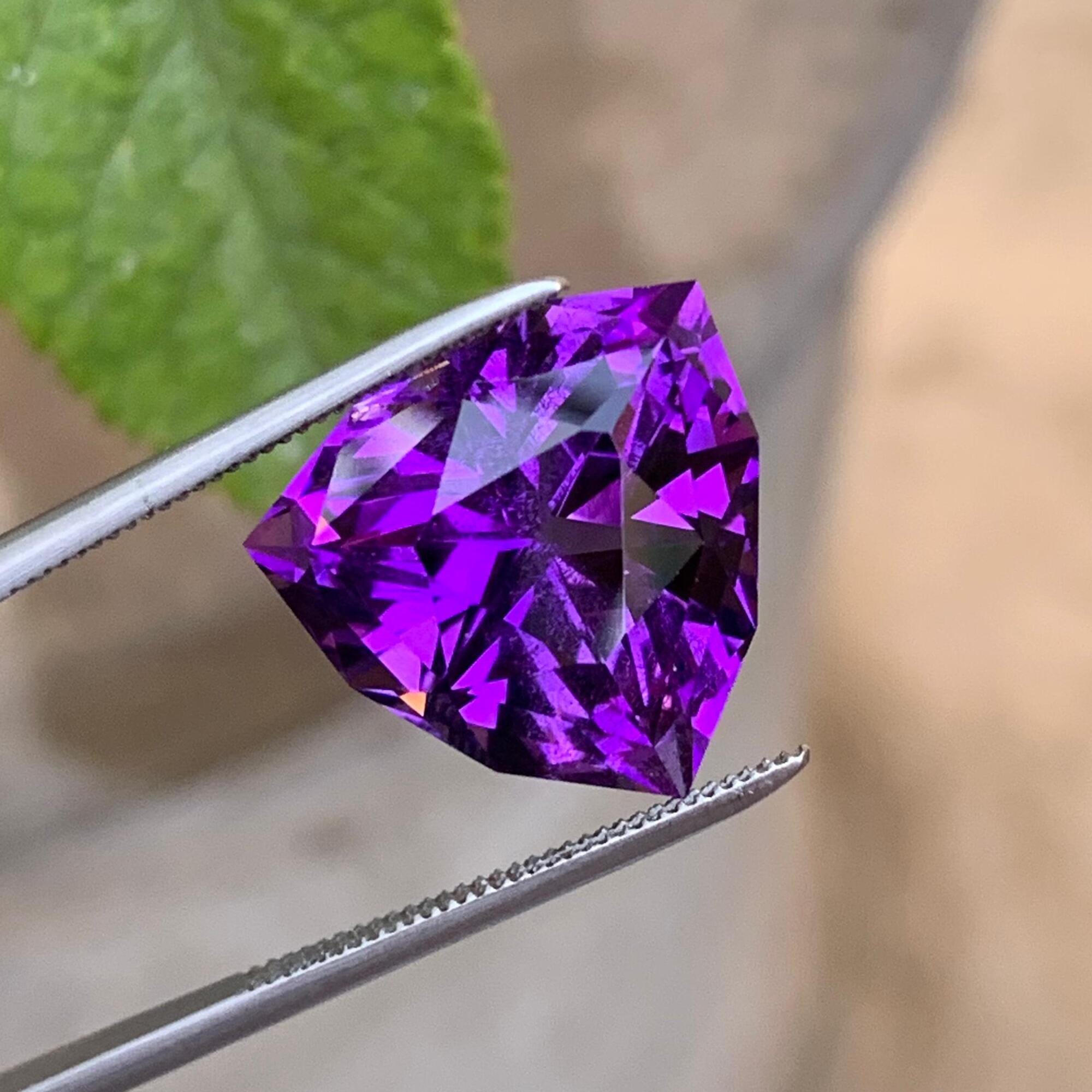 High-Quality Brazilian Amethyst Purple Color Stone for Jewelr Main image
