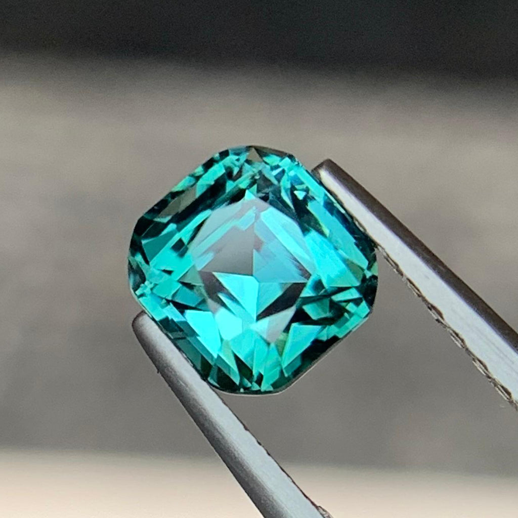 Rare Lagoon Tourmaline 1.20 Ct Natural Loose Gemstone | Afghan Blue Green Tourmaline | Loupe Clean