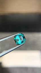 Rare Lagoon Tourmaline 1.20 Ct Natural Loose Gemstone | Afghan Blue Green Tourmaline | Loupe Clean