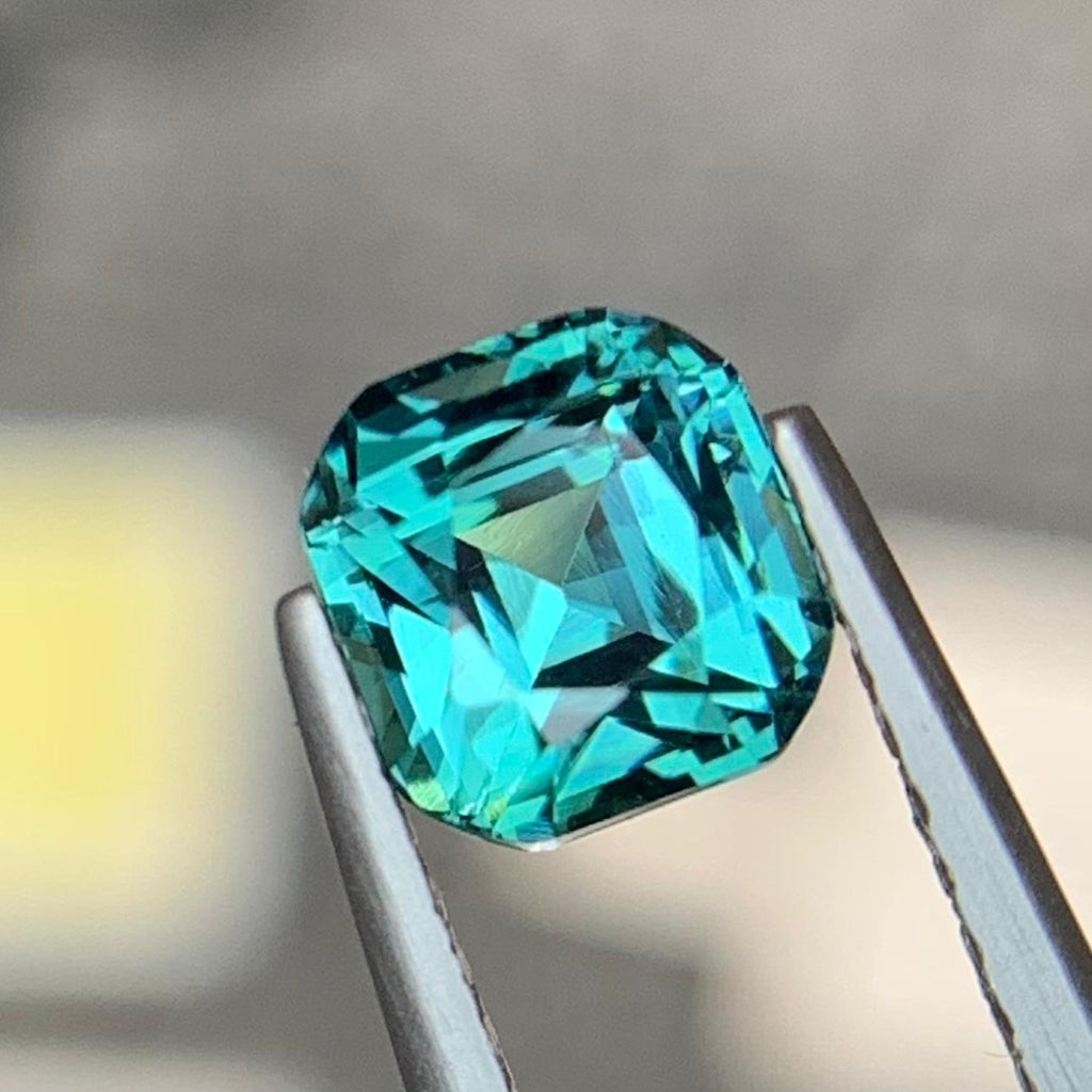 Rare Lagoon Tourmaline 1.20 Ct Natural Loose Gemstone | Afghan Blue Green Tourmaline | Loupe Clean