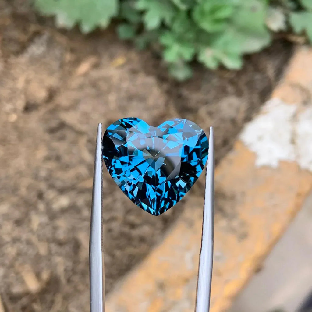 London Blue Topaz Gemstone - Premium Quality