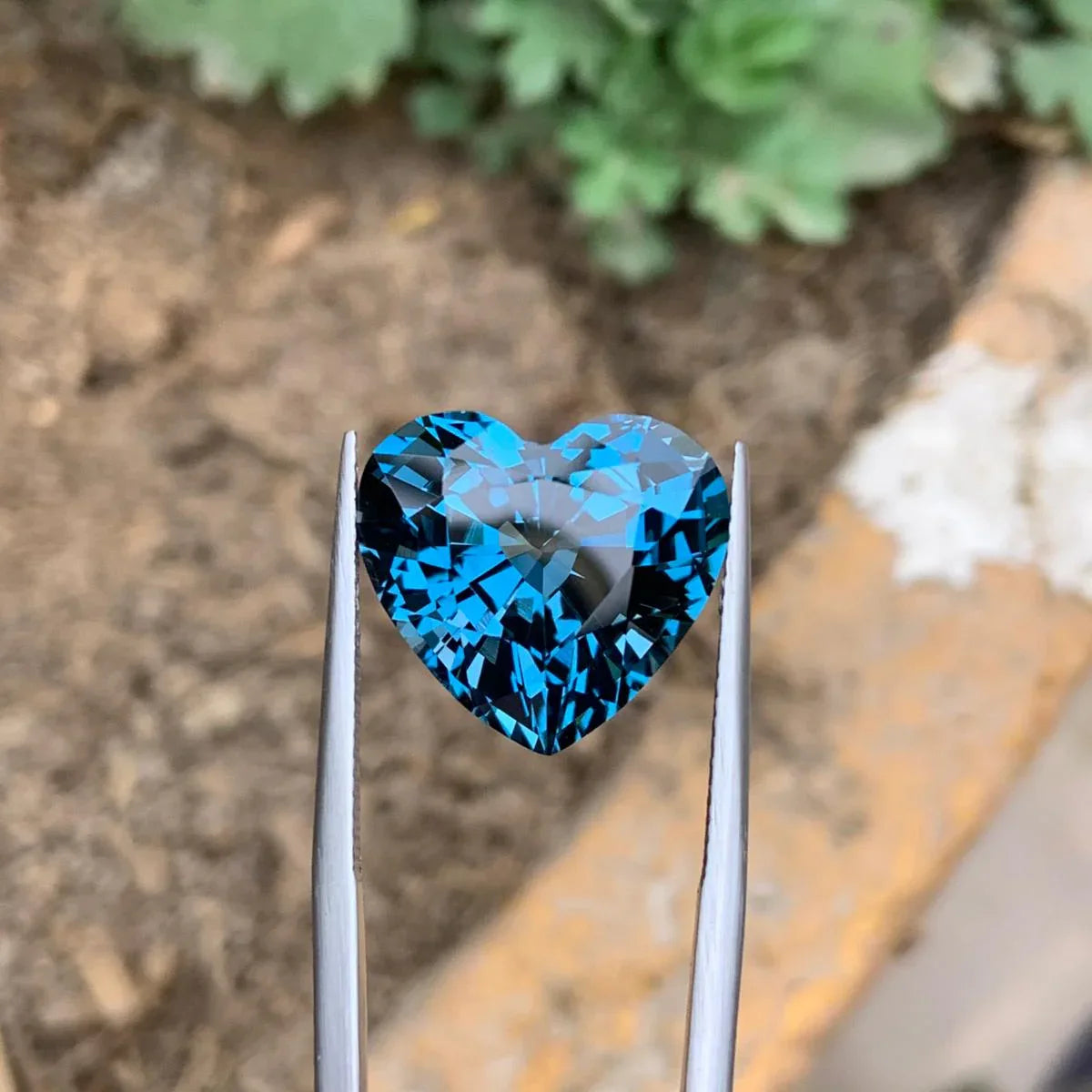 London Blue Topaz Gemstone - Premium Quality