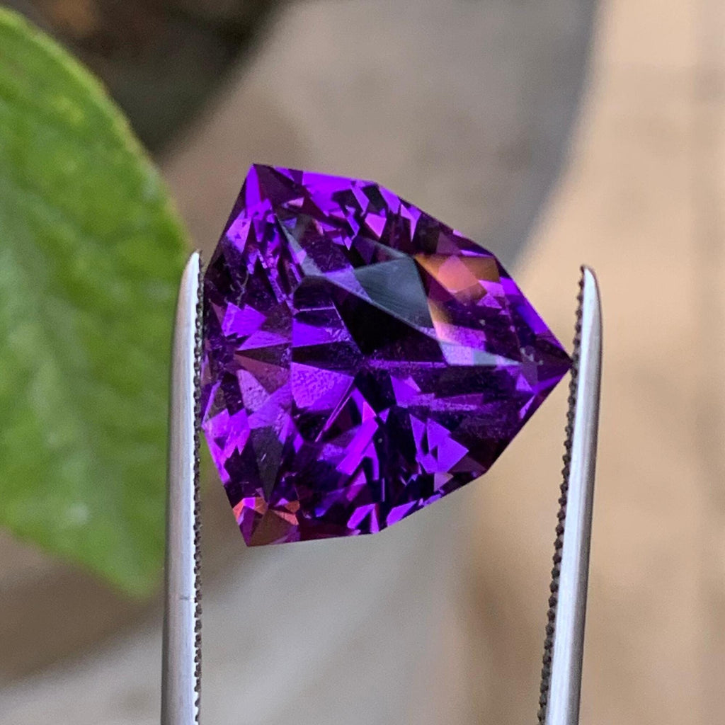 Loose Amethyst Stone – Dark Purple Color for Jewelry Making
