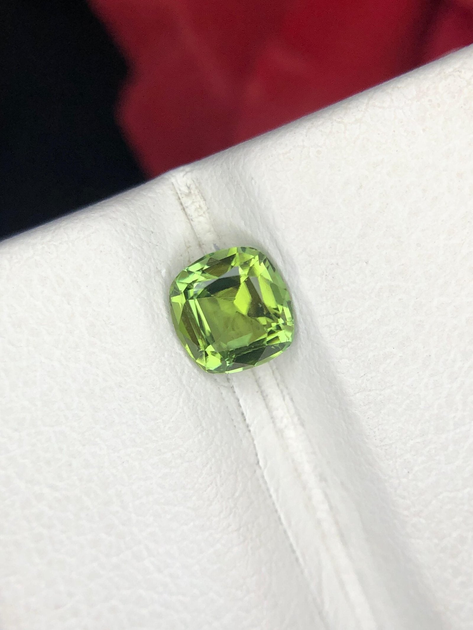 Natural Leaf Green Tourmaline Stone 1.20 Carats