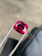 8.15 Ct Natural Umbalite Garnet Gemstone Faceted Loose Gem Loupe Clean Pink Garnet