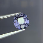 stunning Natural Purplish Gray Spinel  Stone 1.44 Ct Loose Gemstone Cushion Cut AA Clean From Tanzania