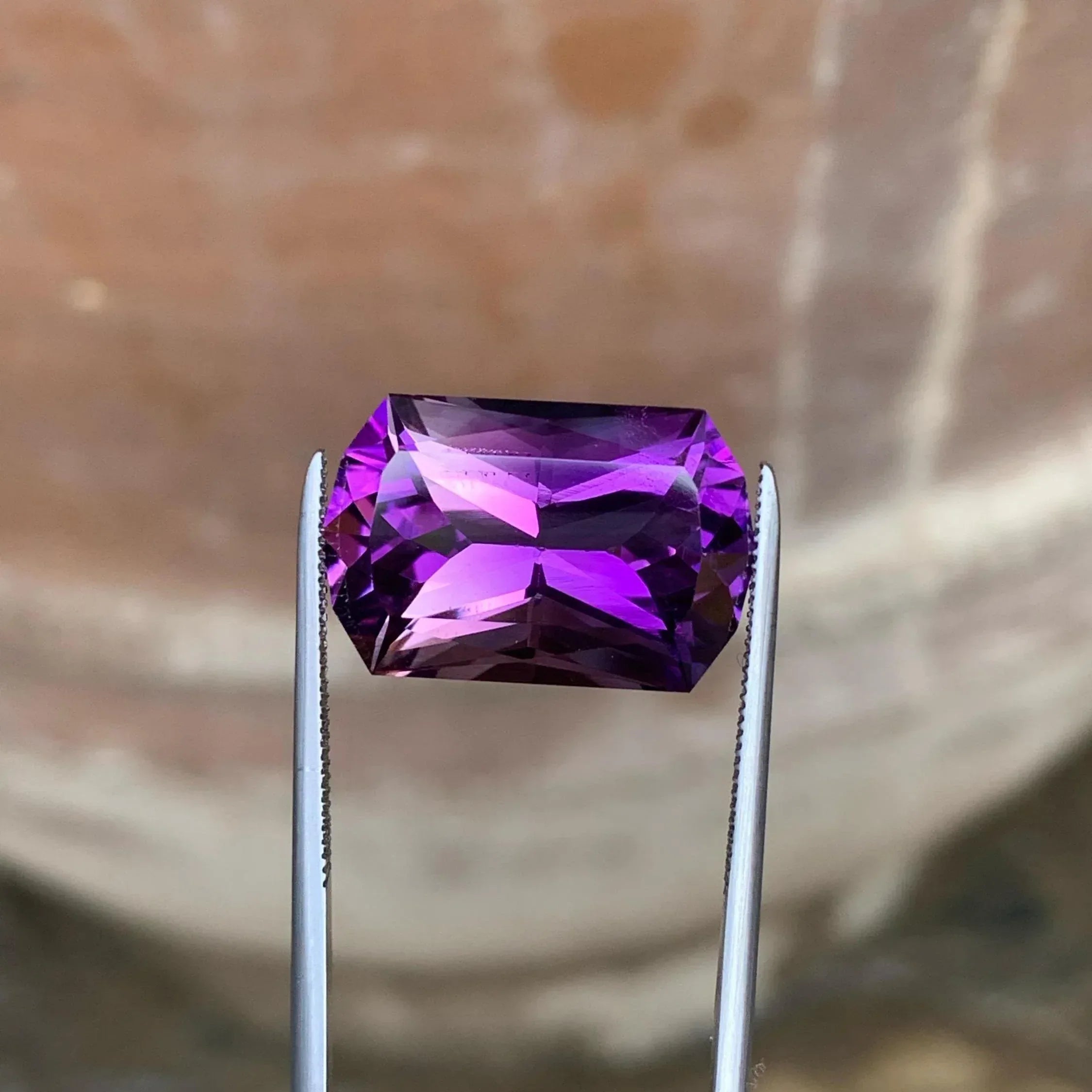 Natural Amethyst Stone – 10.90 Carat Purple Amethyst
