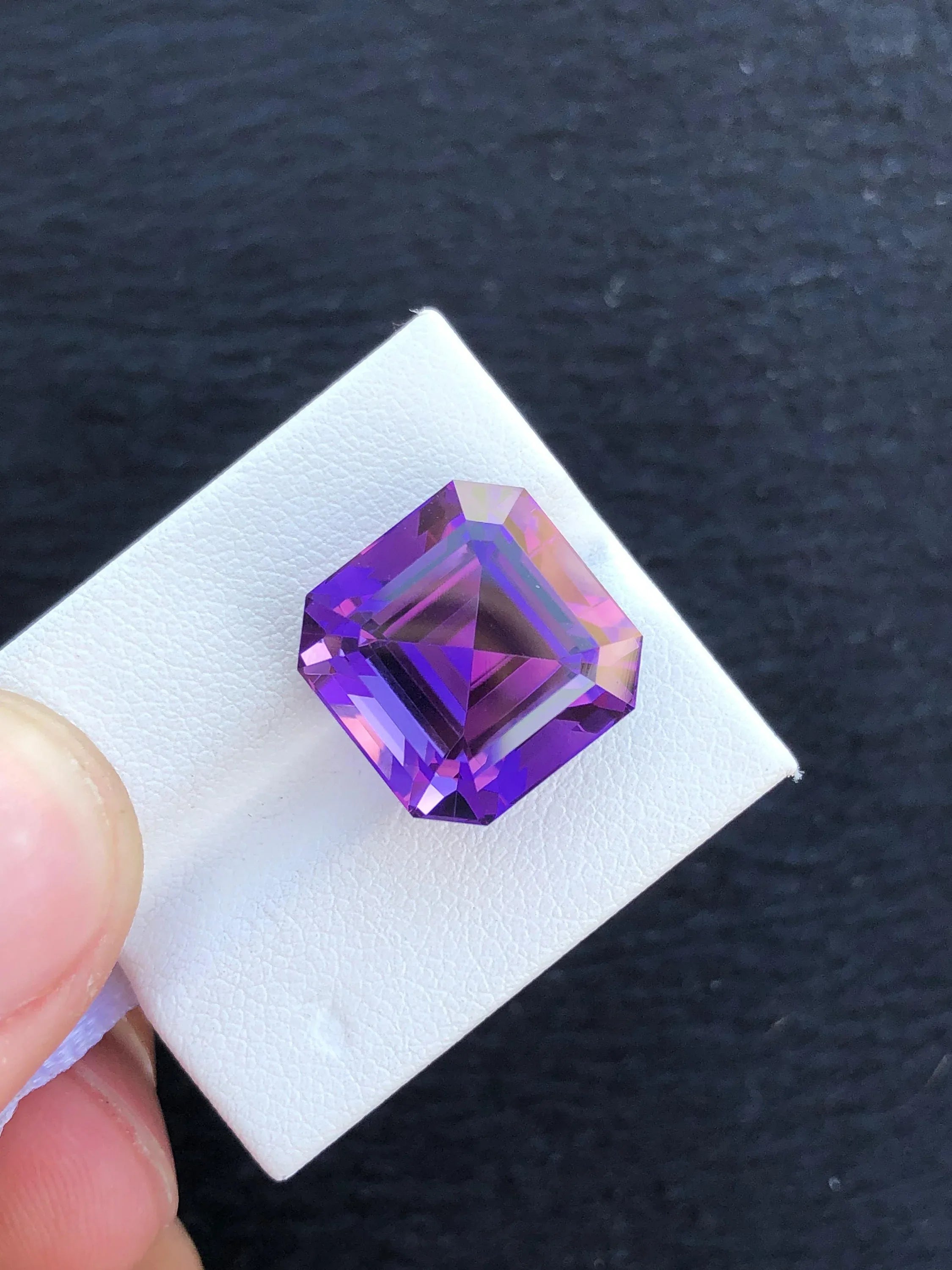 Brazilian Amethyst Gemstone – 15 Carat Purple Iris Amethyst Crystal Secondary image