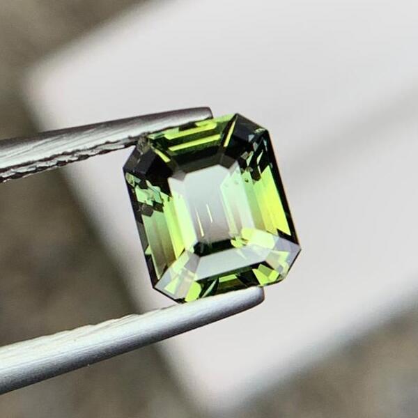 Natural Olive Green Sapphire 1.60 Ct Unheated Loose Gemstone Eye Clean Rare Sapphire From Sri Lanka