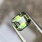 Natural Olive Green Sapphire 1.60 Ct Unheated Loose Gemstone Eye Clean Rare Sapphire From Sri Lanka
