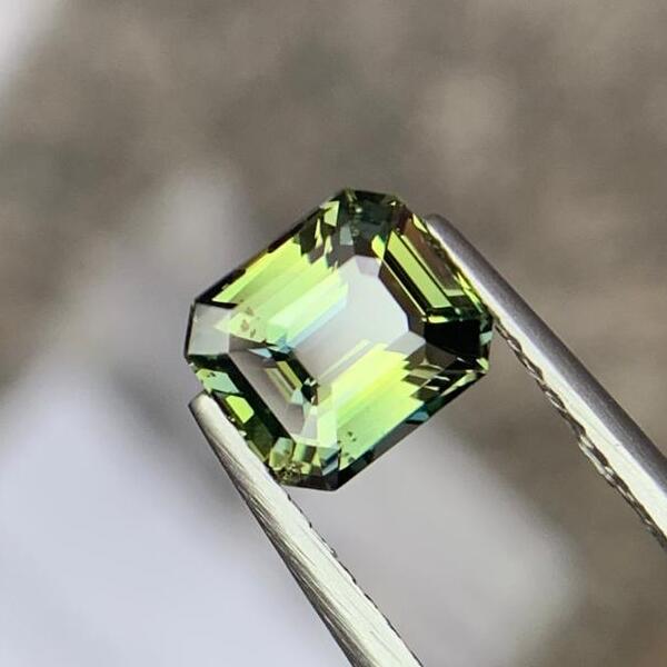 Natural Olive Green Sapphire 1.60 Ct Unheated Loose Gemstone Eye Clean Rare Sapphire From Sri Lanka