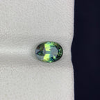 Natural Parti Sapphire 0.75 Ct Loose Gemstone | Oval Heated Sri Lanka Sapphire | Eye Clean Multi Color Gem | Jewelry Making Stone