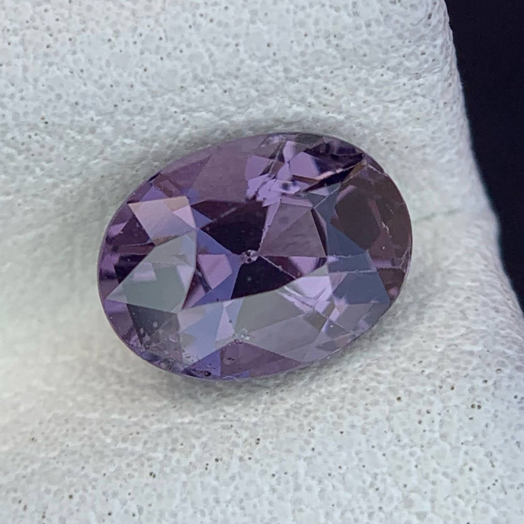 Natural Purple Spinel 1.35 Ct Loose Gemstone | Sri Lanka Spinel | Slightly Included Untreated Gem | Fine Jewelry Stone