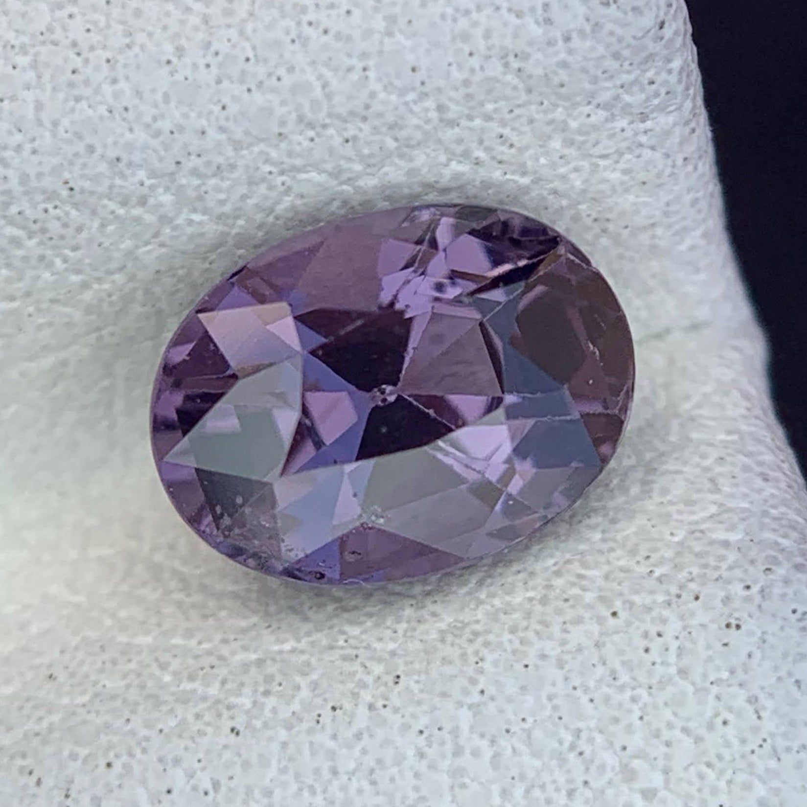 Natural Purple Spinel 1.35 Ct Loose Gemstone | Sri Lanka Spinel | Slightly Included Untreated Gem | Fine Jewelry Stone