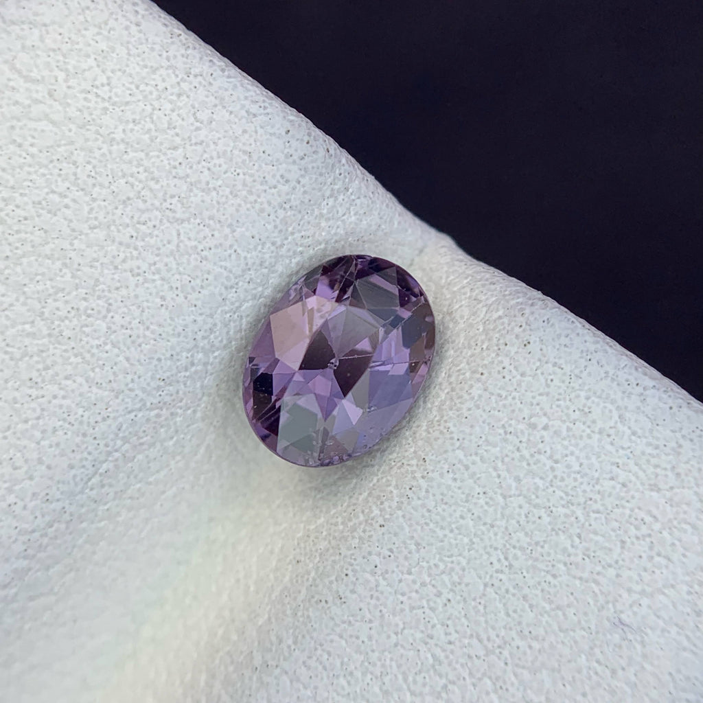 Natural Purple Spinel 1.35 Ct Loose Gemstone | Sri Lanka Spinel | Slightly Included Untreated Gem | Fine Jewelry Stone