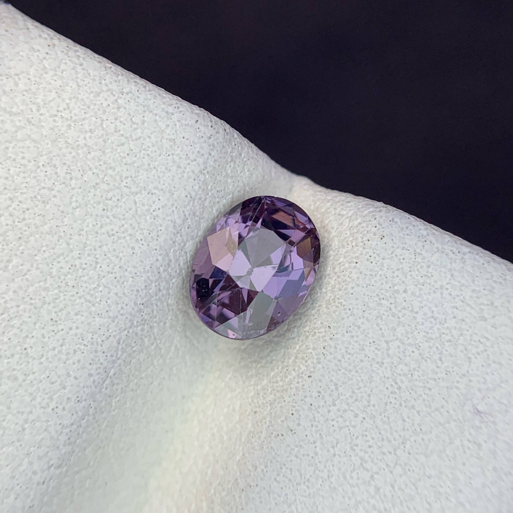 Natural Purple Spinel 1.35 Ct Loose Gemstone | Sri Lanka Spinel | Slightly Included Untreated Gem | Fine Jewelry Stone