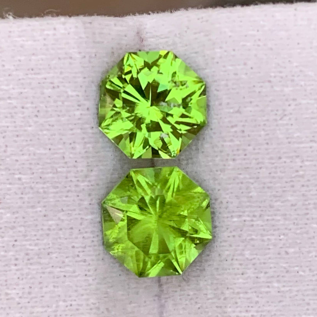 Natural Peridot 4.60 Ct Pakistan Green Loose Gemstone | Untreated August Birthstone