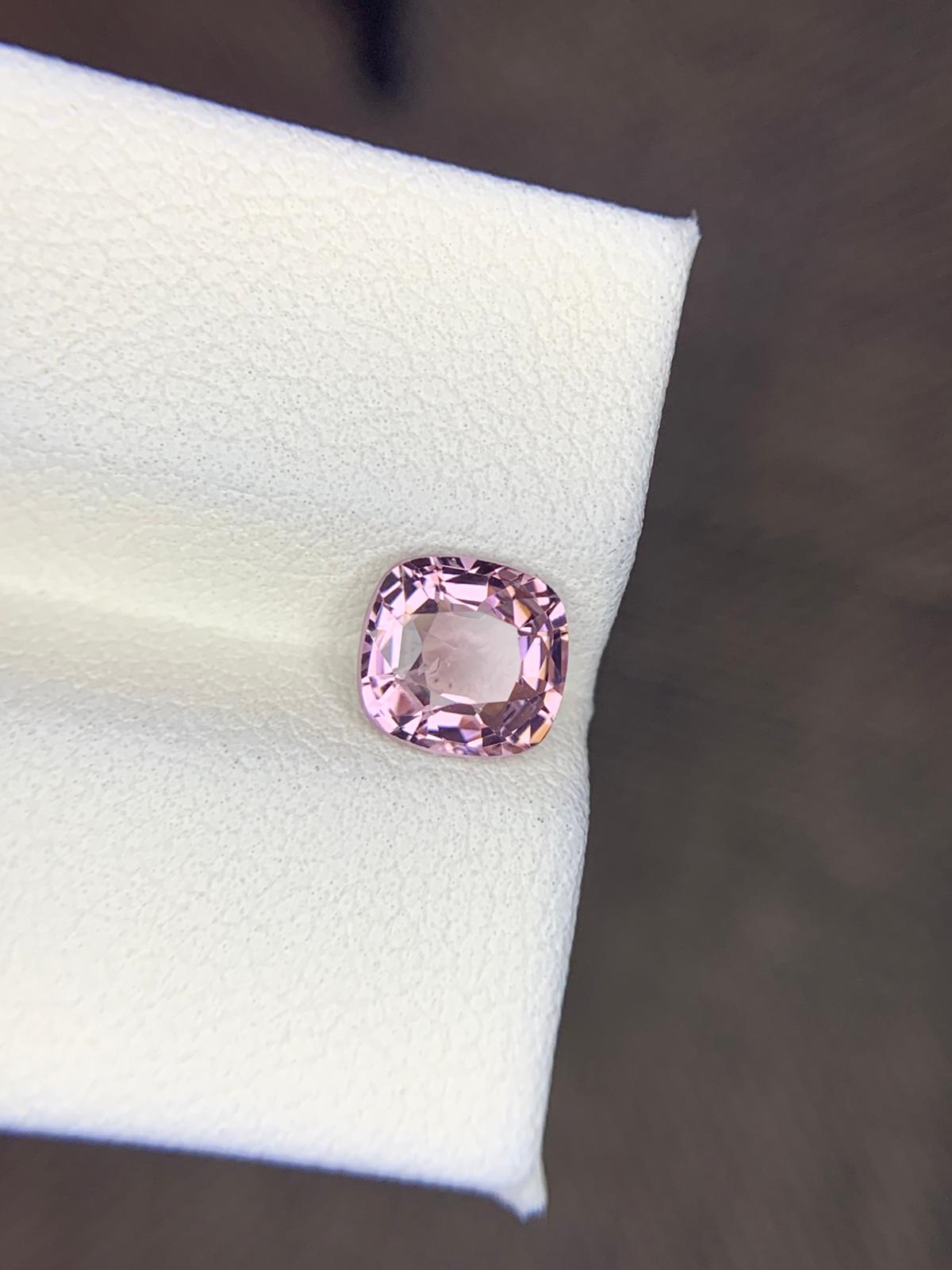 Beautiful Natural Pink Spinel Gemstone From Burma, Weight: 1.49 Carats, Loose Gemstone