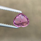 Natural Pink Heart Spinel 1.30 Ct Loose Gemstone | Romantic Heart Shape Tanzania Spinel | Rare Pink Jewelry Gem