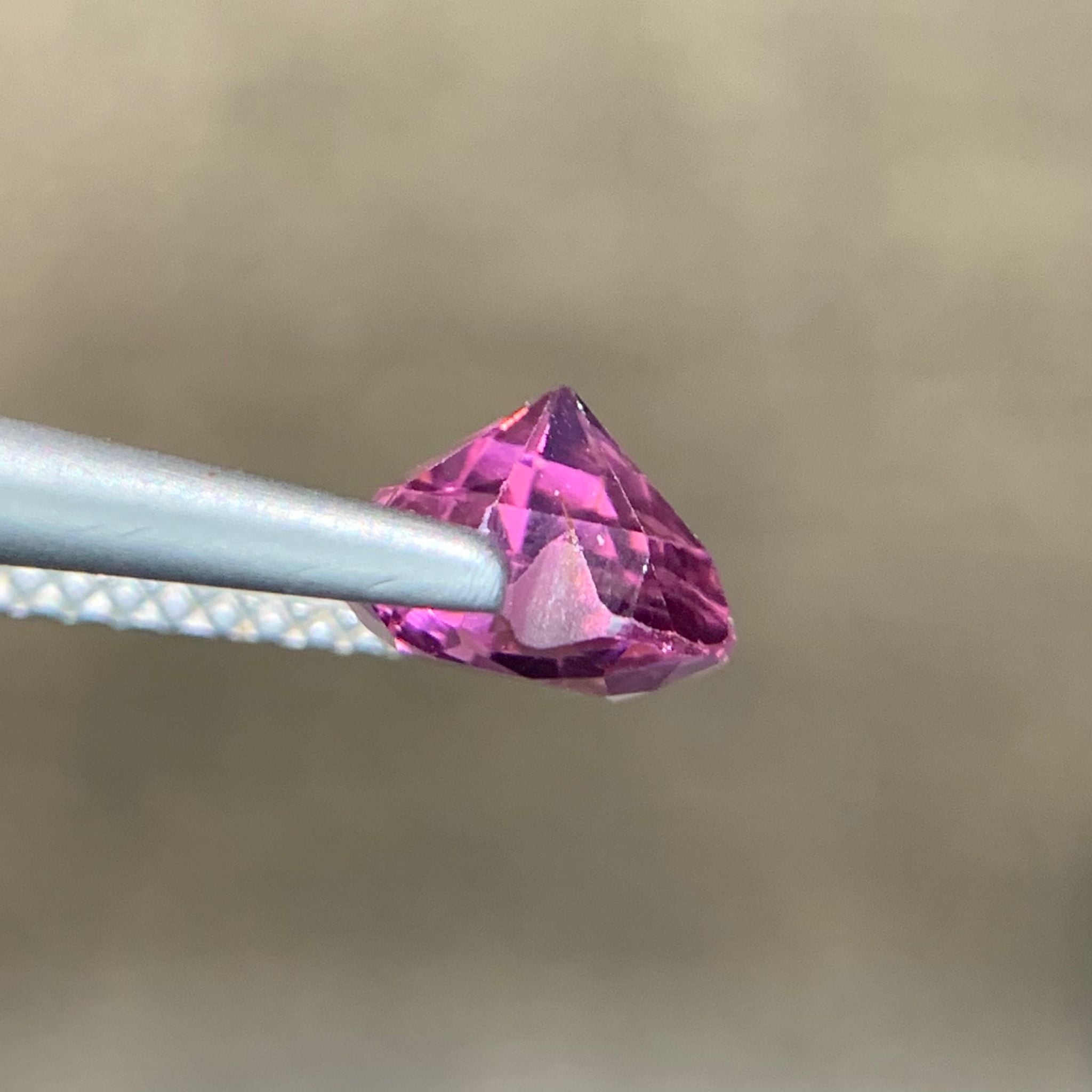 Natural Pink Heart Spinel 1.30 Ct Loose Gemstone | Romantic Heart Shape Tanzania Spinel | Rare Pink Jewelry Gem