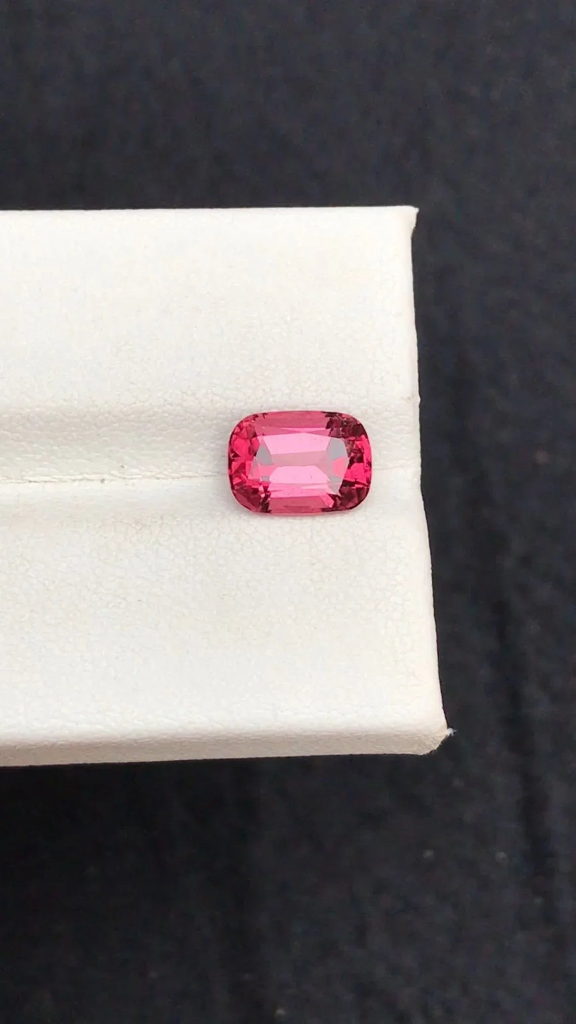 Natural Pinkish Red Tourmaline Gemstone 1.95 Carats