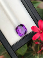 Purple Amethyst Gemstone – Eye Clean, 6.30 Carats