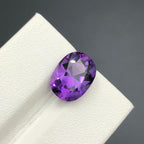 Purple Amethyst Gemstone for Jewelry – 4.95 Carats