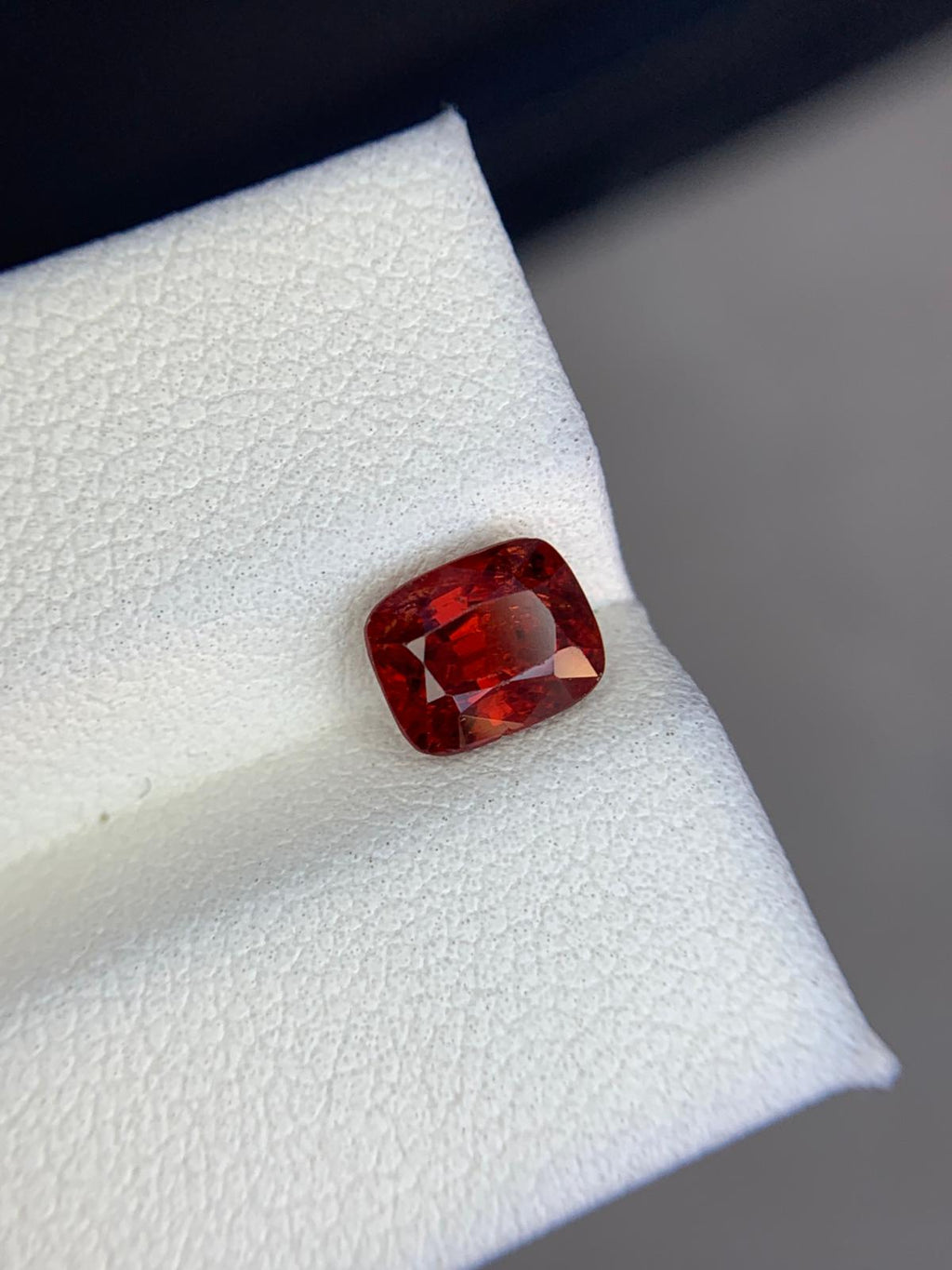 Red Berry Natural Spinel Gemstone For Ring, 1.76 Carats, Burma Origin, Loose Gemstone